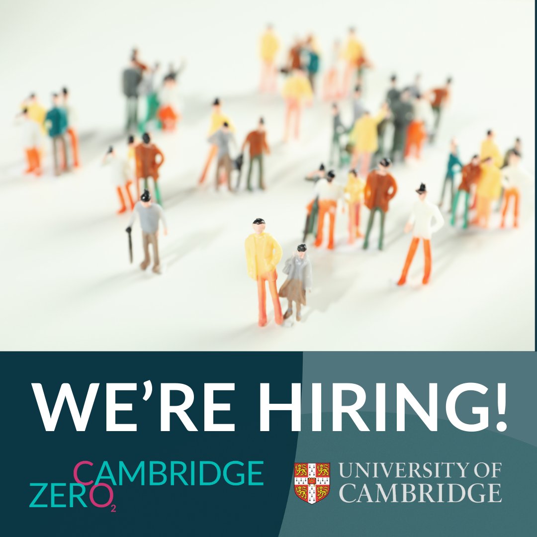 🌍Join us! We're seeking a Research Associate (Fixed Term) to support our interdisciplinary climate research initiatives. Perfect for recent PhDs looking to gain experience in climate research engagement. 🌟 Apply now! bit.ly/3vtd0a7 #CambridgeZero #ResearchAssociate