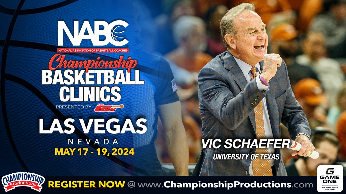 Looking forward to speaking in Las Vegas at The NABC Clinic on Sunday May 19th at 9:15 AM. #HookEm