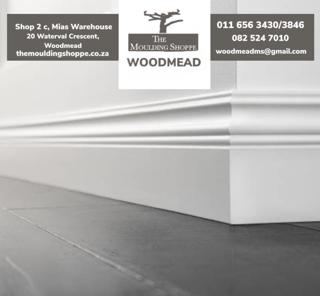 #ThemouldingShoppe #Moulding #HomeDecorIdeas #Manufacturer #HomeImprovement #JoziBusinesses #20YearsExperience #DIY #Renovating #SupplyToTheTradeAndPublic #SupportLocal #ARCHITRAVES, #CORNICE, #DADORAILS, #HANDRAILS Contact Us Today. LIKE & SHARE THIS PAGE!