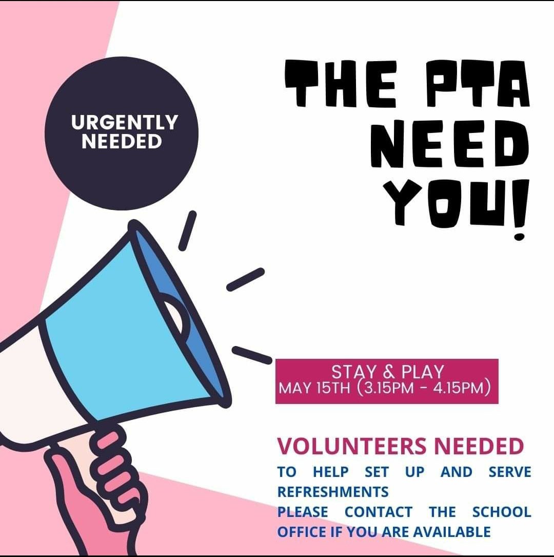 Don’t forget to return your reply slips and payment for the Stay and Play event next Wednesday. ❗️The last day to return reply slips is Monday 13th May ❗️ As we need to purchase all of the ice creams 🍦
We can’t wait!