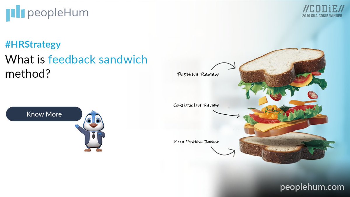 Giving feedback that sticks? The feedback sandwich can help! But is it always the best option? Know more: s.peoplehum.com/0u8ss #hrtech #humanresources #hrcommunity #innovation #hrtip #leadership #technology #egypt #ghana #southafrica #unitedkingdom #nigeria #philippines