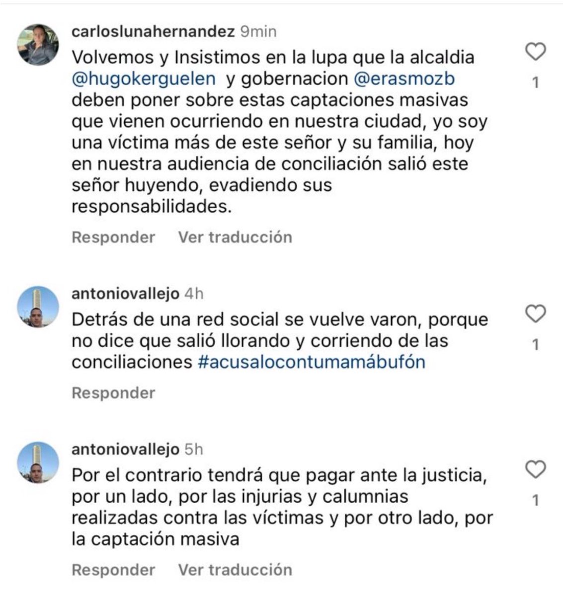 <a href="/carloslunahern3/">carloslunahernandez</a> <a href="/AntonioVallejoD/">Antonio Vallejo</a> <a href="/DIANColombia/">DIANColombia</a> <a href="/luiscrh/">Luis Carlos Reyes</a> Estos señores han organizando un plan criminal en mi contra,  contra mi familia y contra mi empresa, si algo nos llega suceder, los culpables son ellos. <a href="/FiscaliaCol/">Fiscalía Colombia</a> <a href="/UIAFColombia/">UIAF</a> <a href="/PoliciaMonteria/">Policía Metropolitana de Montería</a> <a href="/PoliciaDECOR/">Departamento de Policía Córdoba</a>