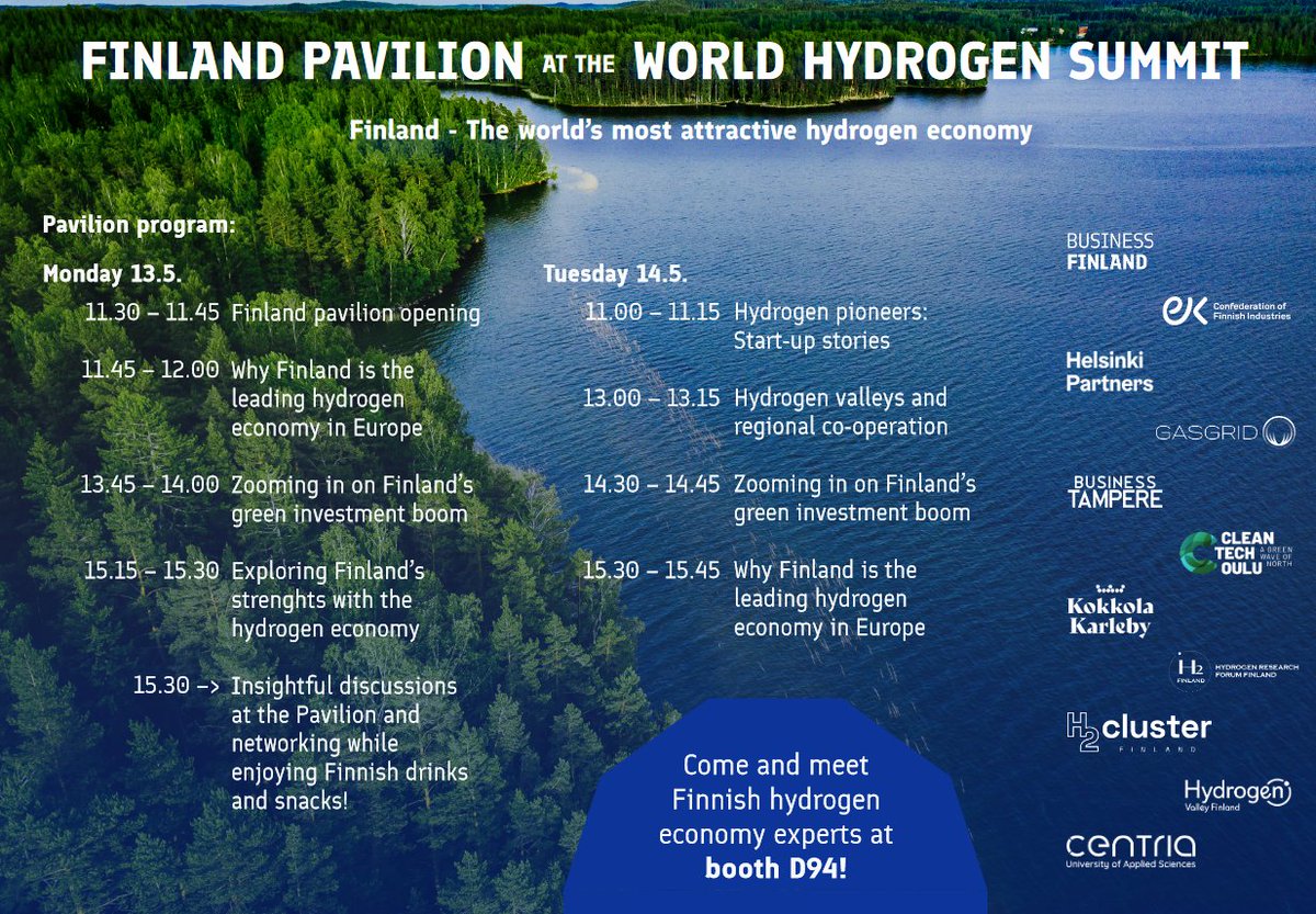 Exciting News! 🌟 Join us at the World Hydrogen Summit in Rotterdam next week. #worldhydrogen2024