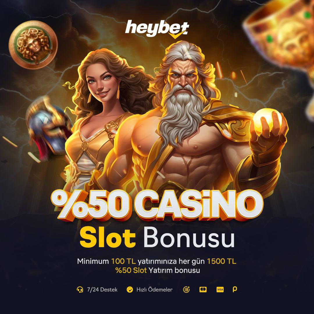 🔱Efsane Grafikler ve Büyüleyici Ödüllerle Dolu Slot Oyununlarını Kaçırma🔱

📣Casino Alanında Birçok Sağlayıcıda Yüzlerce Seçenek Sizleri Bekliyor!

⚜️Kazanmanın ve Eğlenmenin Yollarını #Heybet ile Keşfedin⚜️

✨Limitsiz Kazanç, Limitsiz Eğlencenin Adresi için Hemen Sen de Giriş…