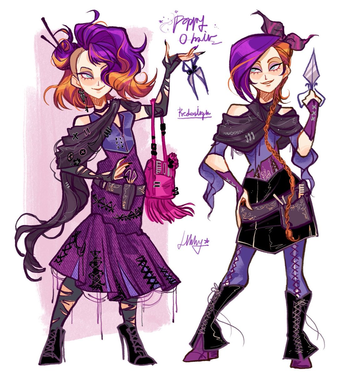 #Everafterhigh #poppyOhair 
Poppy O hair (roybel) redesign!✂️