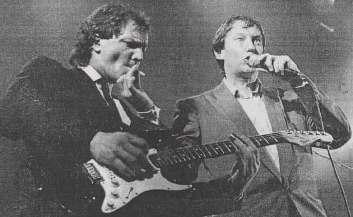 Steve Walwyn with Lee Brilleaux who was born on this day in 1952 Lots of Dirt Road Band gigs coming up Dirtroadband.com