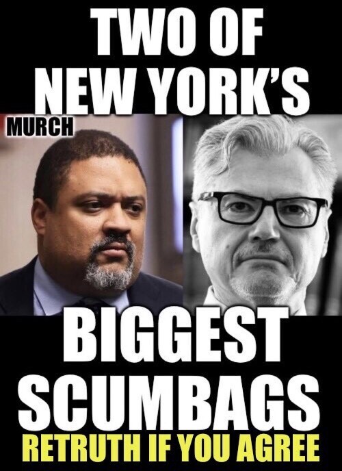 #NYScumbags #BoycottNY #AlvinBraggs #JudgeMerchan