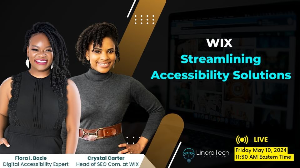 Join me and @LinoraTech as we discuss the accessibility on @Wix and @WixStudio 📢 Wix: Streamlining Accessibility Solutions youtube.com/live/bHy155HfC…