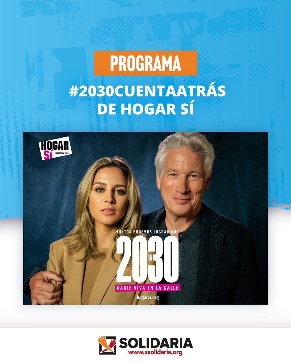 Al igual que #RichardGere, tú también puedes luchar para erradicar el #sinhogarismo para el 2030. Marcando la <a href="/XSolidaria/">XSolidaria</a> en tu renta, apoyas proyectos sociales como el de @hogarsi, que trabajan a diario para garantizar que millones de personas tengan un lugar digno donde vivir🙏