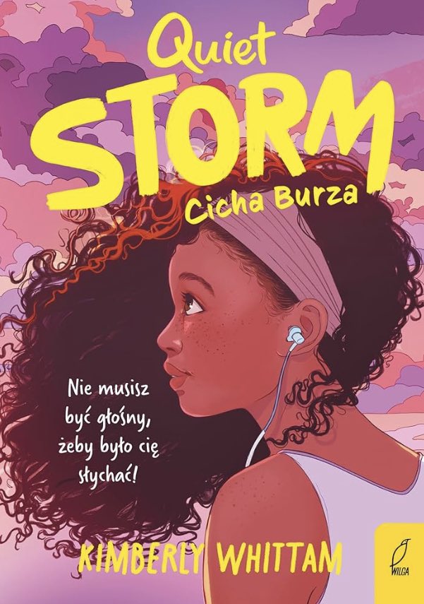 Very exciting to see the Polish edition of Quiet Storm coming 5 June! 🇵🇱🌩💜