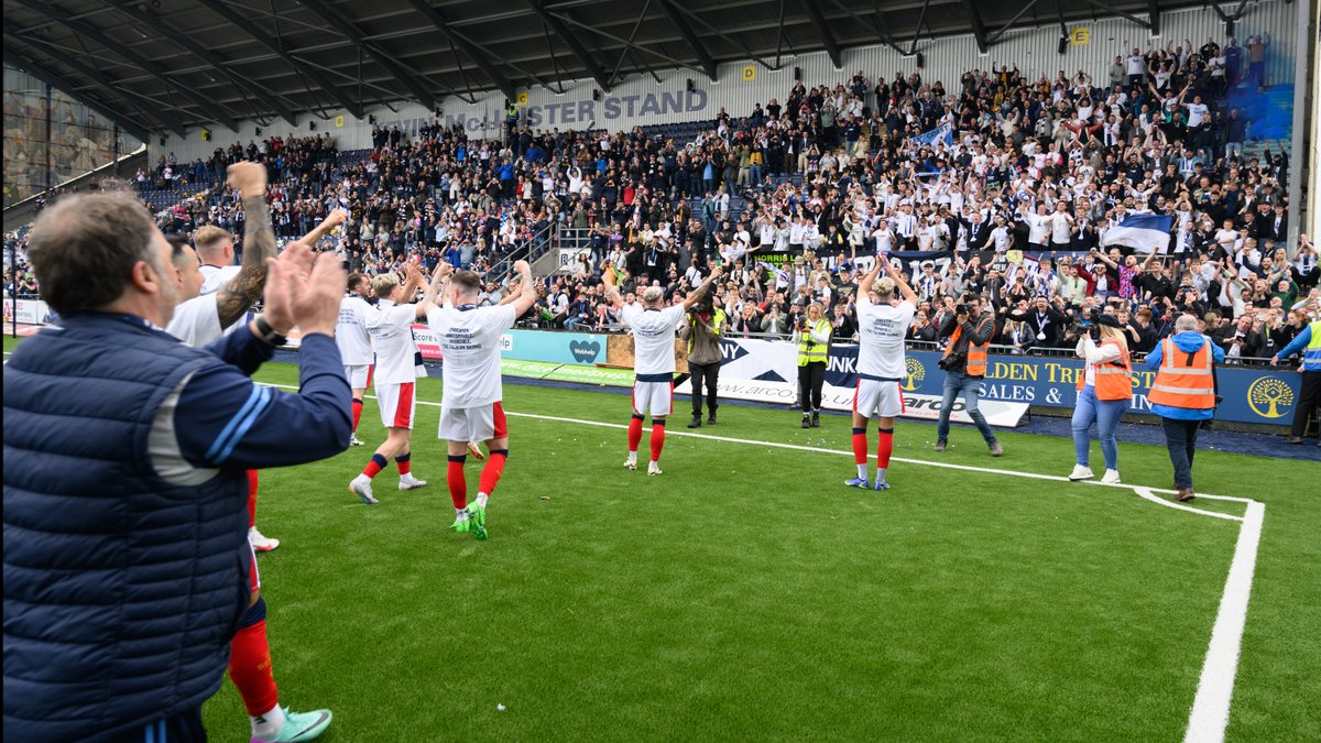 Invincible. 🎟️ The Club Shop will be open tomorrow from 9.30am-1.00pm, with Season Tickets on sale! 🖥️ You can also purchase online below: 👉 ticket.falkirkfc.co.uk/packages/LZEmO…