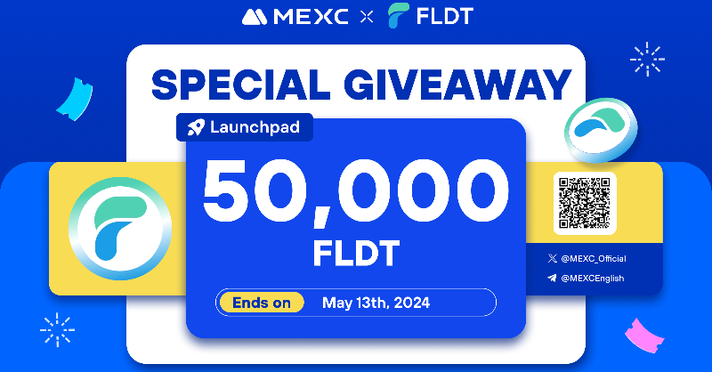 MEXC's tweet photo. 🎉#MEXC x @FluidTokens
Collab Giveaway - 50,000 FLDT Lucky Draw!

To enter:
🔹Follow @MEXC_Official and @FluidTokens on X
🔹Complete the tasks:⤵️