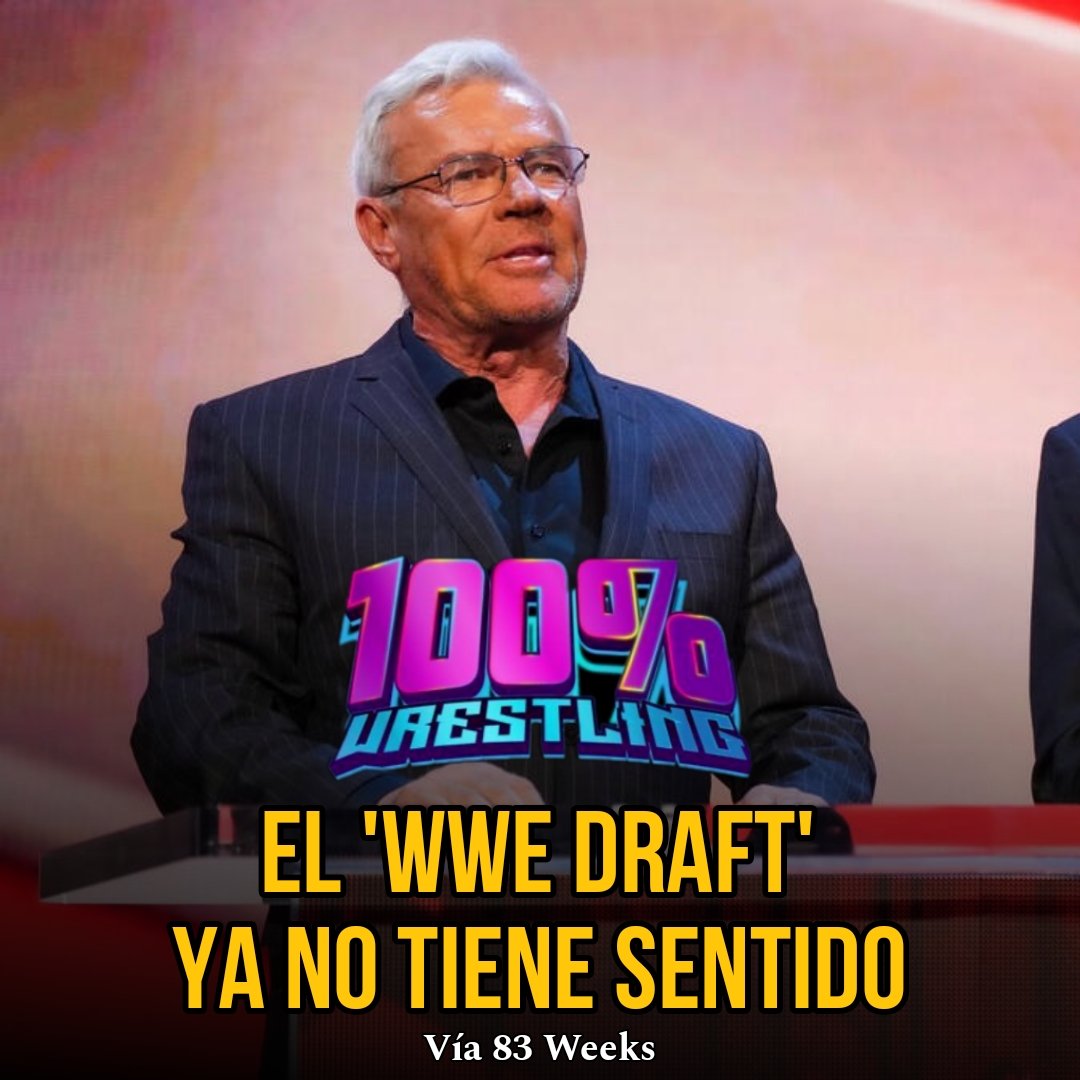 A pocos días de hacerse 'efecto' el #WWEDraft. El miembro del Salón de la Fama, Eric Bischoff habló sobre como se lleva el formato actualmente.

Aquí sus declaraciones ⬇️:

'Según los comentarios que he leído, fue un montón de nada. Nadie fue realmente a ninguna parte. No ha…