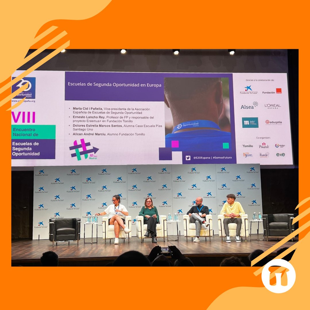 👏Escuchar el testimonio de la juventud de <a href="/E2OEspana/">E2O España</a> es uno de los grandes alicientes de estos encuentros. 👉🔝Hablamos de movilidad europea y sin duda, como comenta Lancho Rey de <a href="/ftomillo/">Fundación Tomillo</a>, "el objetivo es sacar el potencial de los/las jóvenes" y que den lo mejor de sí mismos.