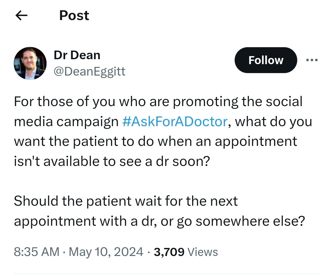 The answer is fairly obvious @DeanEggitt. Employ doctors instead of non-doctors working in doctor roles. Open up SHO/SAS recruitment in general practice. Remove ARRS incentives.