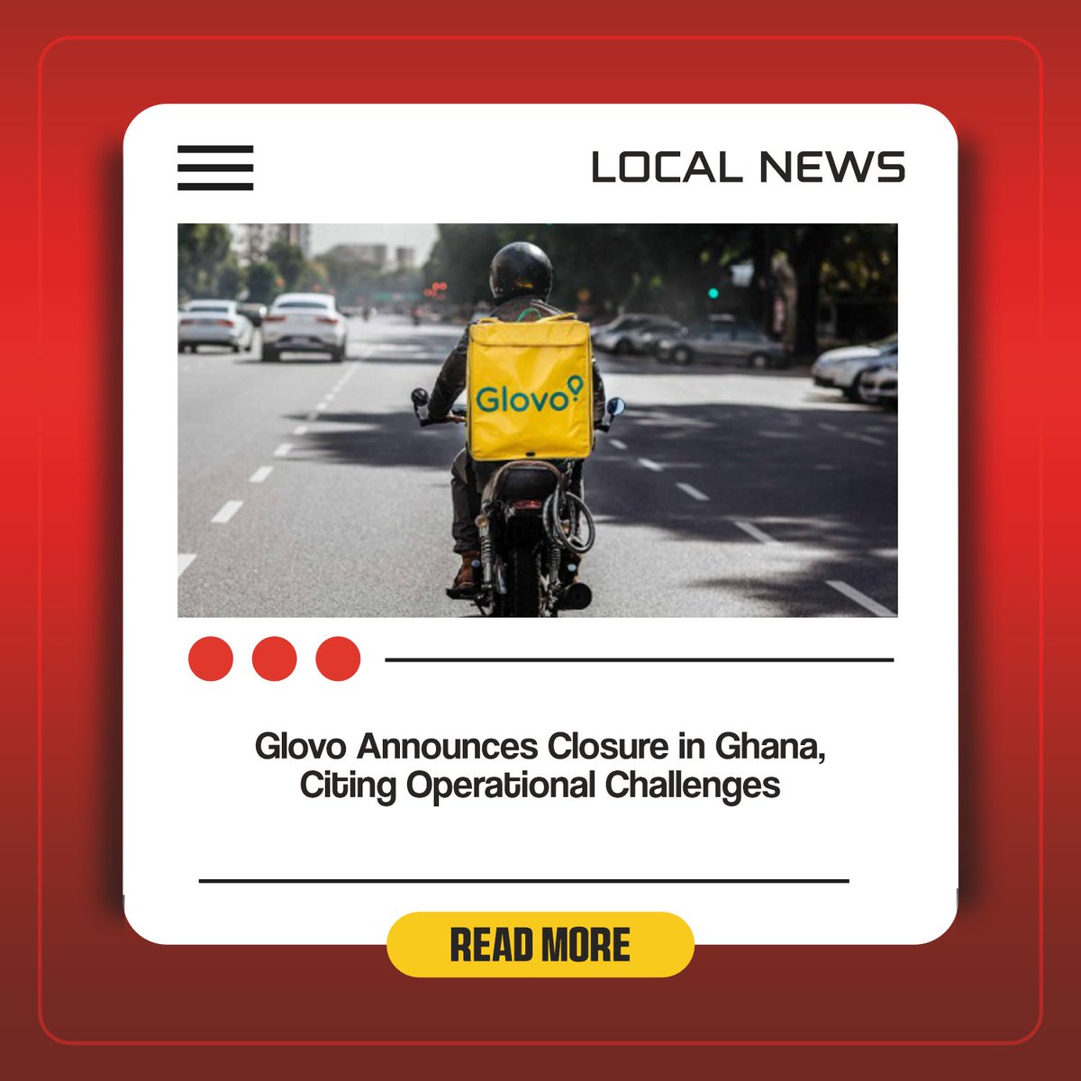 topknowledgemedia.com/glovo-ceases-o…
#GlovoClosure #GhanaBusiness #OperationalChallenges #BusinessNews #TechAfrica #StartupLife #DeliveryServices #LogisticsManagement #BusinessClosure #AfricanEconomy