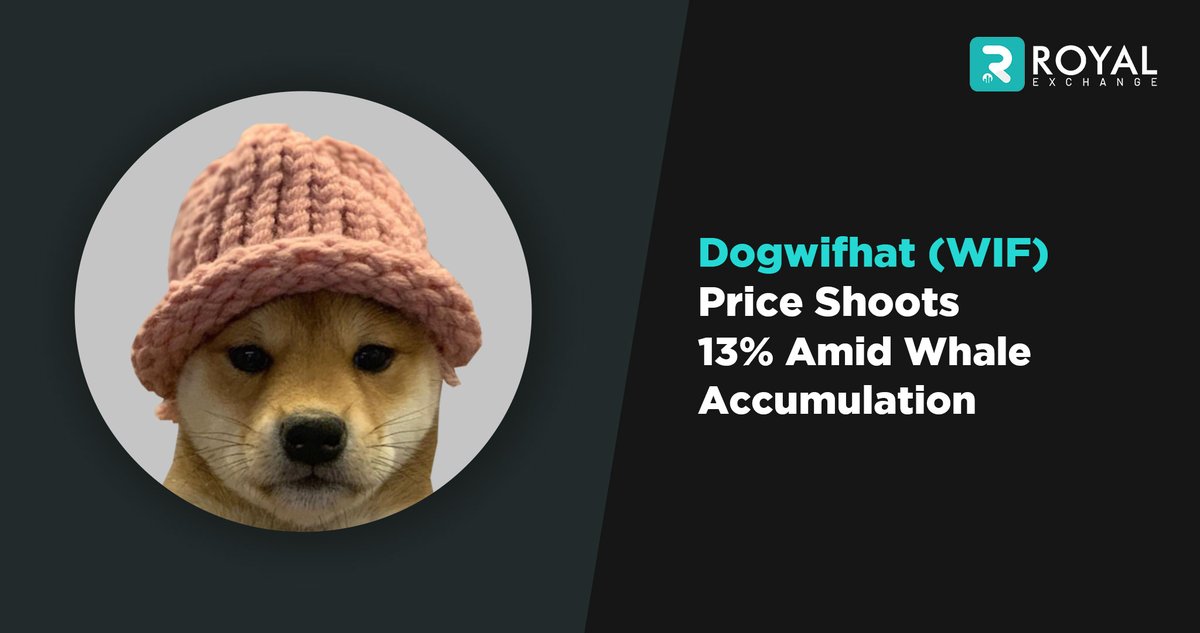 🚀🐶 Dogwifhat (WIF) is on a wild ride as prices surge 13% thanks to whale accumulation 📈 Don't miss out on this exciting opportunity to get in on the action! Check out the link shorturl.at/qwFJR for more details. #WhaleWatching #Dogwifhat #Dogwifhatwicklung 🌕🚀