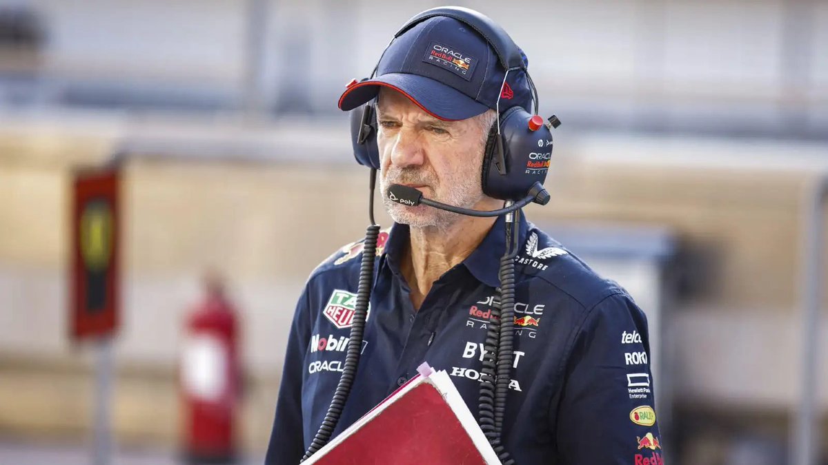 🚨 | JUST IN: Adrian Newey is expected to have his lunch at 13:30