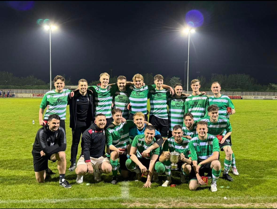 Hedinghams United FC (@hedinghamsutdfc) on Twitter photo BNESL DIV 2 CUP WINNERS! ๐
#HUFC 2-1 <a href="/swanloungefc/">Swan Lounge Fc</a>
Big congratulations to our Sunday team who won their divisional cup final last night, beating league winners <a href="/swanloungefc/">Swan Lounge Fc</a> after extra time! ๐ดโซ๏ธ
Great achievement ๐ BNESL DIV 2 CUP WINNERS! ๐
#HUFC 2-1 <a href="/swanloungefc/">Swan Lounge Fc</a>
Big congratulations to our Sunday team who won their divisional cup final last night, beating league winners <a href="/swanloungefc/">Swan Lounge Fc</a> after extra time! ๐ดโซ๏ธ
Great achievement ๐