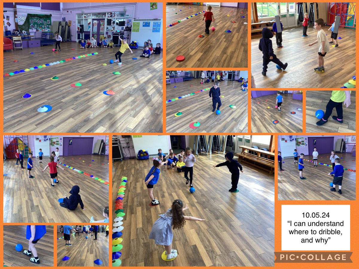 A lovely active morning in the EYFS!