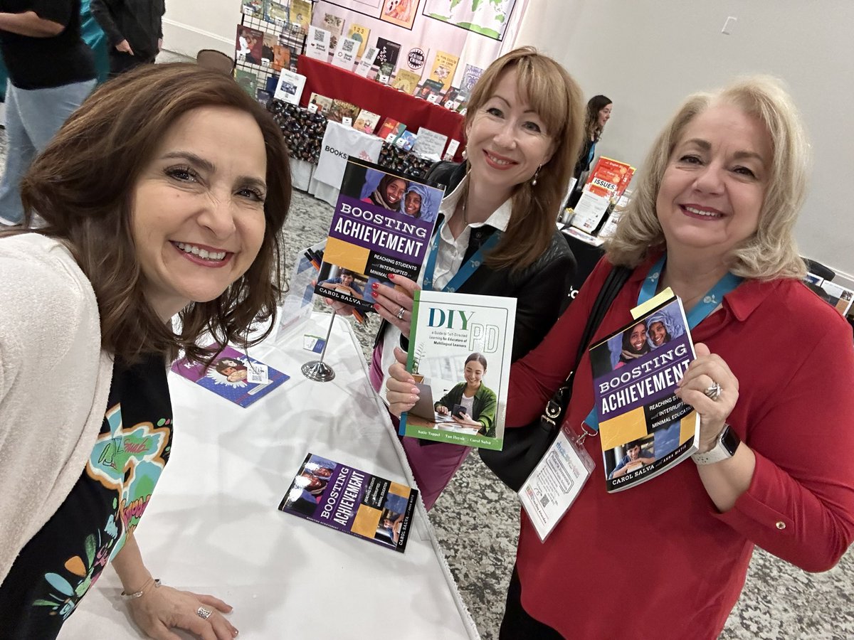 So wonderful to see good friends at #MABE24! #BookSigning #DIYpd4MLs #BoostingAchievement