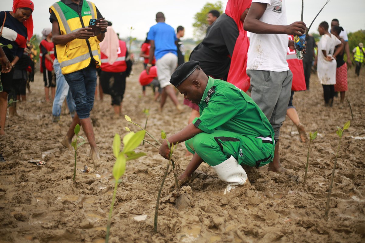 Today marked a significant moment as we gathered with government leaders, CSOs, private sectors, and community champions to celebrate National Tree Planting Day in Jomvu. #TreePlantingDay #SustainableFuture #DayoSpeaks #ClimateActionNow #NationalTreePlantingDay