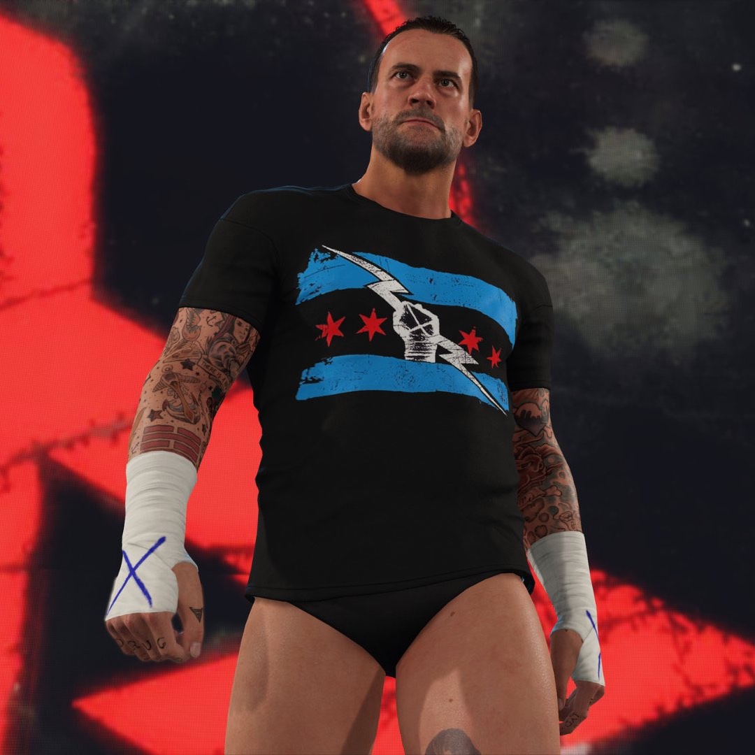 CM Punk will be rocking his  Royal Rumble ‘24 look in WWE 2K24