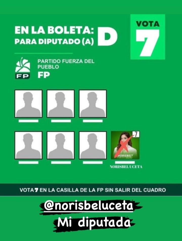 @NorisbelUM afirma que representa una manera distinta de hacer política, un perfil que combina una sólida formación académica, experiencia directiva y un profundo compromiso con la participación ciudadana. #Vota7 en la boleta de los diputados de la #FP #NorisbelUcetaDiputada