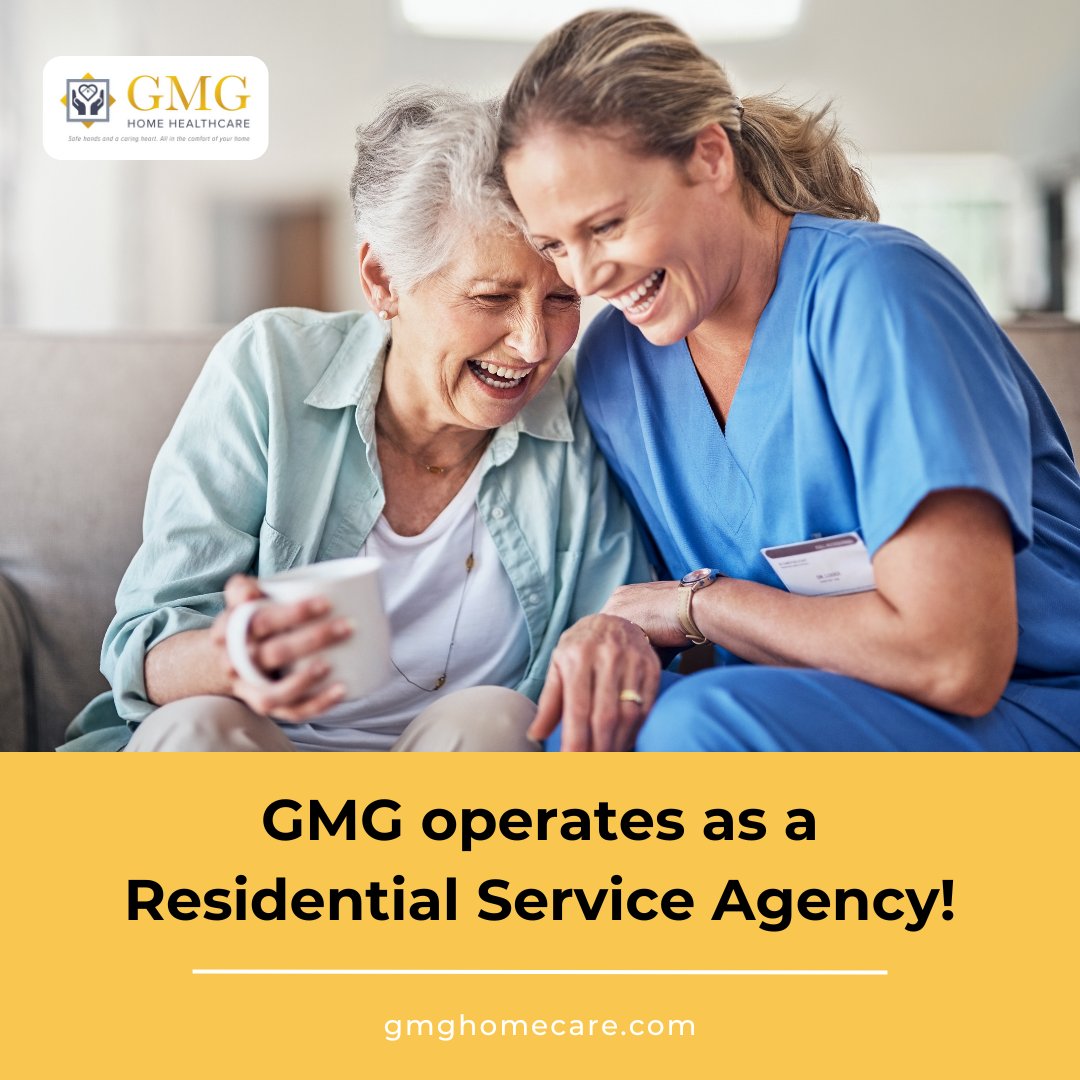 Elevating care: GMG's role as your dedicated residential service agency.

#GMGHomehealthcare #Homehealthcare #healthcare #homecare #seniorcare #eldercare #homehealth #health #caregiver #caregiving