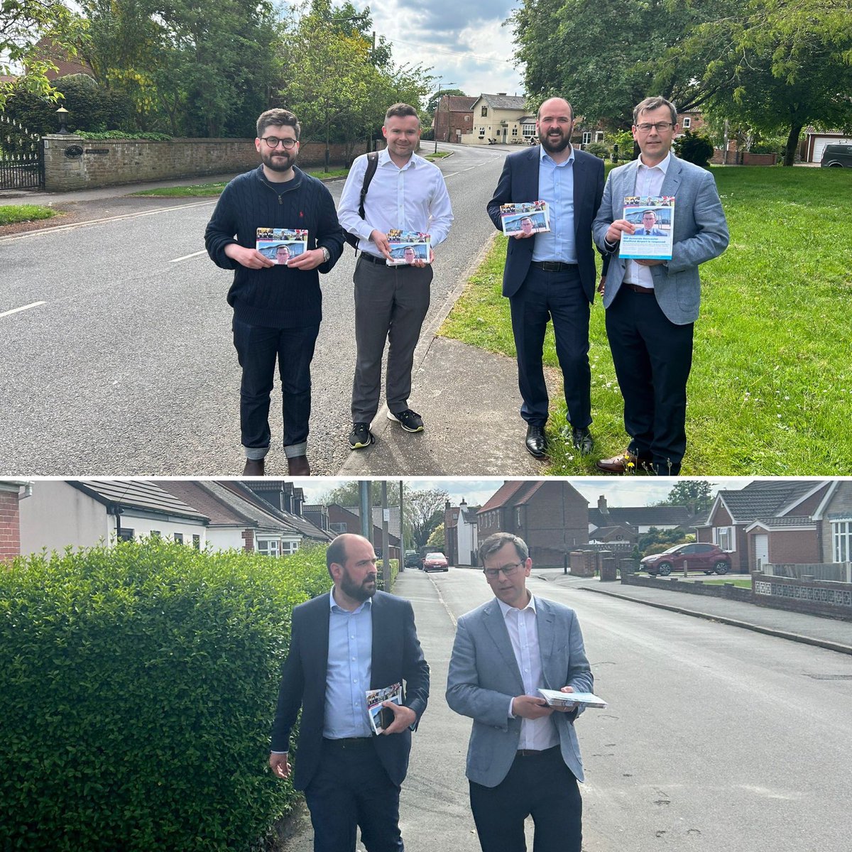 Stopped by sunny #Finningley with @NickFletcherMP late this afternoon There was a great reception for Nick on the doorsteps. Local residents know how hard he was been working for area, especially with regards to getting Doncaster Airport reopened Nick’s hard work is in complete…