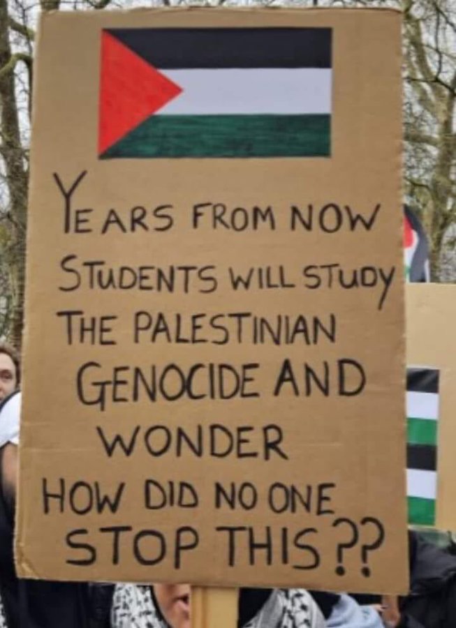 We are all Palestinians #GazaGenocide