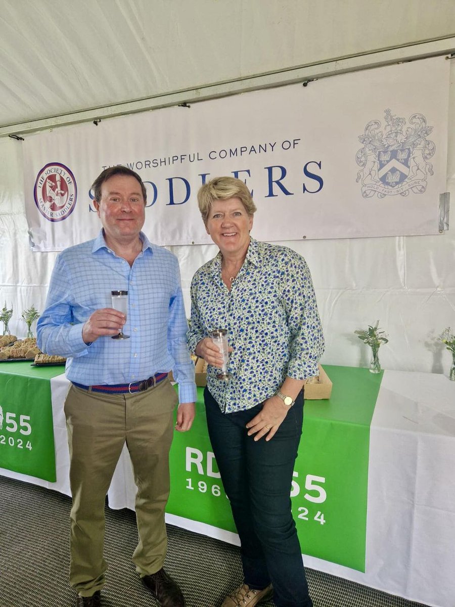 Saddlers’ Company had the pleasure of cohosting a 55th birthday lunch for Riding for the Disabled Association today at @bhorsetrials🎂 The @RDAnational mantra is ’Enriching lives through horses’. Their 13K volunteers do an amazing job of supporting 20K + disabled children/adults.