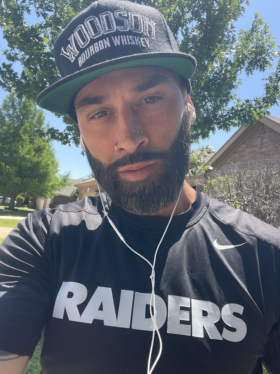 Blessed to see another day 🙏🏼💈  #raiders #raidernation #woodsonbourbonwhiskey