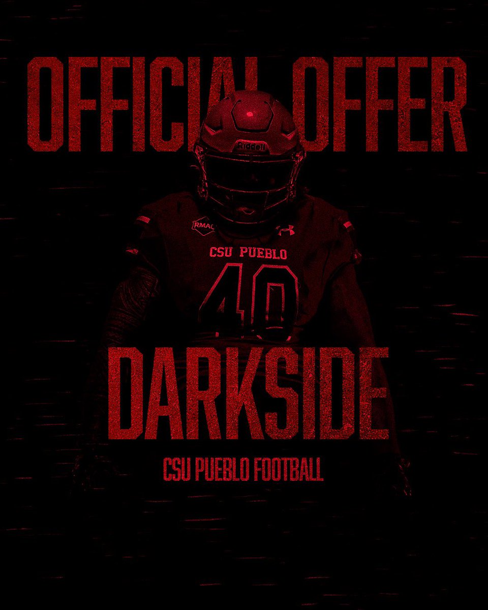 After a great conversation with @CoachFaske I am honored to receive an official offer from CSU PUEBLO! @CoachSmith91 @CoachVigil @drkharp @CoachJRayburn @KyleMossakowski @CoachB_Miller @LSHS_FBRecruits