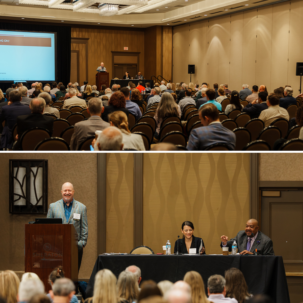 Firm Partners, Joel Crouch, Mary Wood, and Damon Rowe had a great time this morning presenting a panel discussion titled, 'The IRS is Coming. Are You and Your Client Ready?' at the @TXCPADallas Convergence 2024 conference in Dallas, TX.

@TXCPAs #CONVERGENCE2024 #conference #IRS