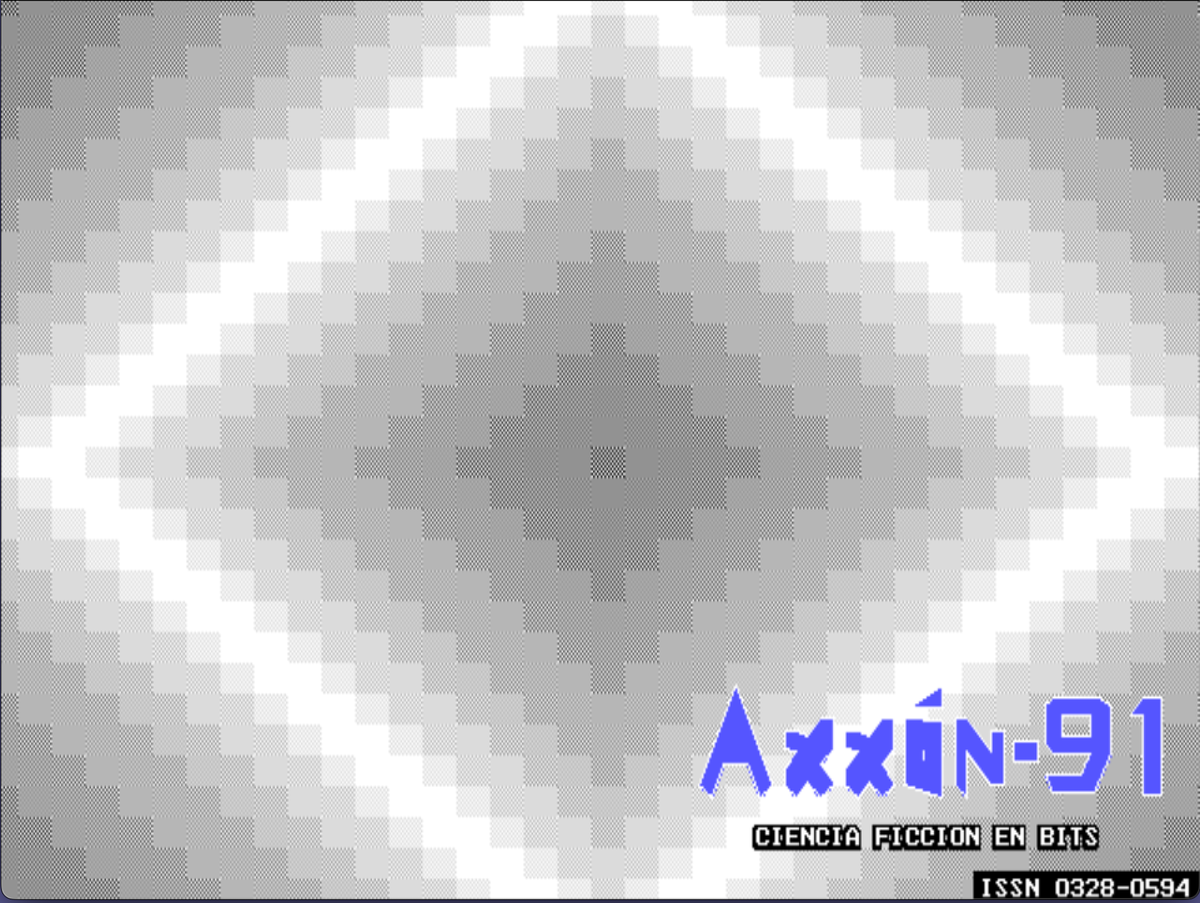 maxifirtman's tweet photo. En breve se cumplen 35 años del nacimiento de Axxón, una revista de ciencia ficción digital gratuita para DOS que se distribuía en diskettes. Luego vino la versión Windows, Palm y finalmente se fue diluyendo convertida en un sitio web.
Arte digital en unos pocos Kb. #RetroIT https://t.co/V5pplqvL4e