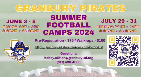 PirateTDC's tweet photo. Join us this summer! https://t.co/k4fPlEqm0l