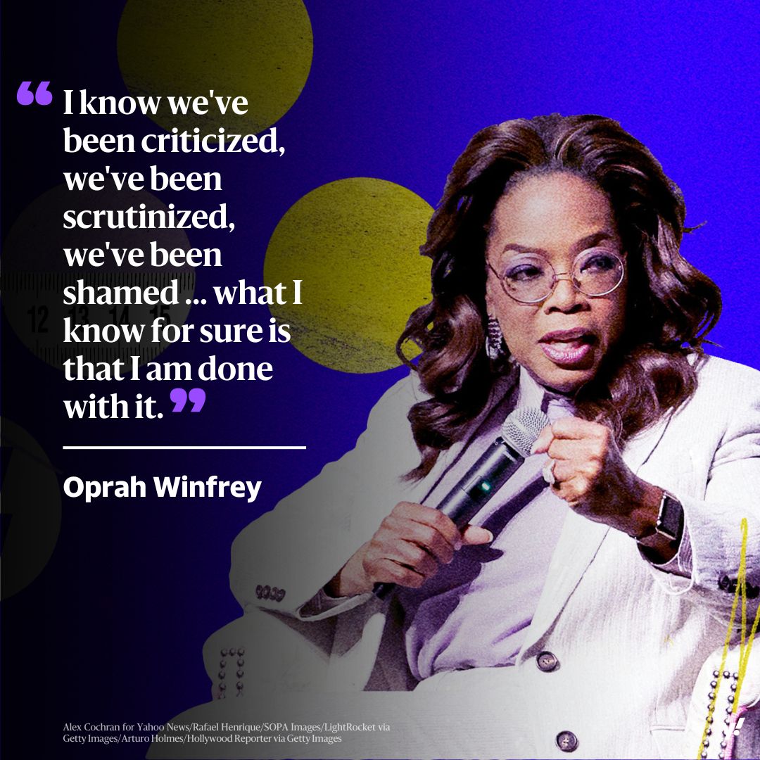 During a livestream event with WeightWatchers, Oprah Winfrey acknowledged that she's 'been a major contributor' in perpetuating diet culture. But now she's totally done with it. Here's why. yhoo.it/4dwauRD