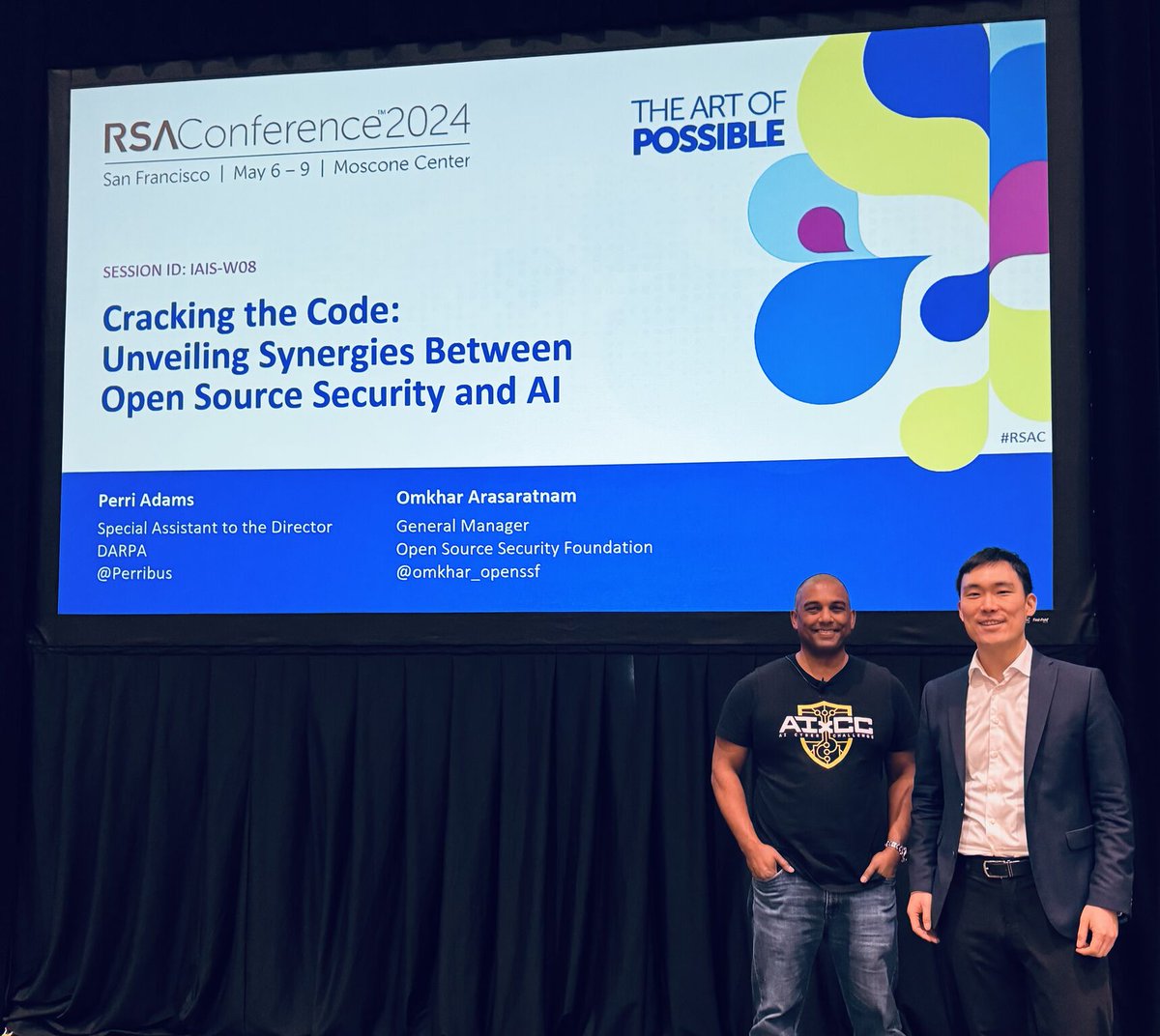We had an absolute blast at @RSAConference in San Francisco! 🚀🚀 It was a great week of learning, networking & just having plain old fun. 😎 See you next year at #RSAC! 👋 #cybersecurity #missioncritical #devsecops #security