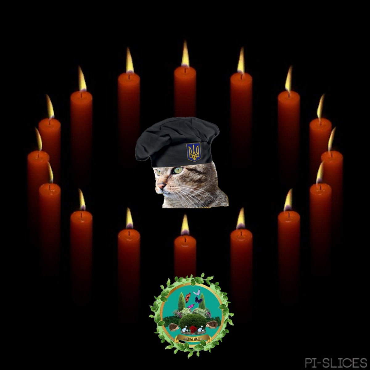 🌈💔It is with sad and heavy hearts we have to light our #Hedgewatch groupcandle for our dear pal Chef Anton @landscape28 who Watches Heavenly Hedges now. May this candle enlighten your path and bring comfort to your Dad, family and friends. Bye dear Anton. Until we meet again✨