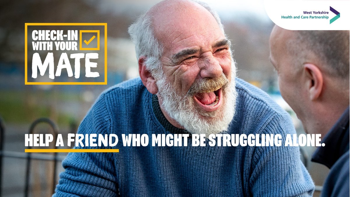 Anyone can feel low, alone and even suicidal. We can all listen and give our mates the support they need but you don’t need to have all the answers. Help a friend who might be struggling alone. Ask them to take a look at checkinwithyourmate.co.uk #CheckinWYM