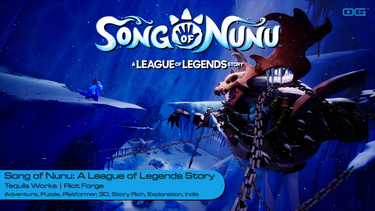 OG plays Song of Nunu: A League of Legends Story! youtube.com/watch?v=ir4Oz3… Like & Sub! @TequilaWorks @RiotForge #adventure #puzzle #platformer #storyrich #IndieGameTrends #IndieWatch #IndieDev #GameDev #IndieGameDev #IndieGame #IndieGames #Gameplay #letsplay #gaming