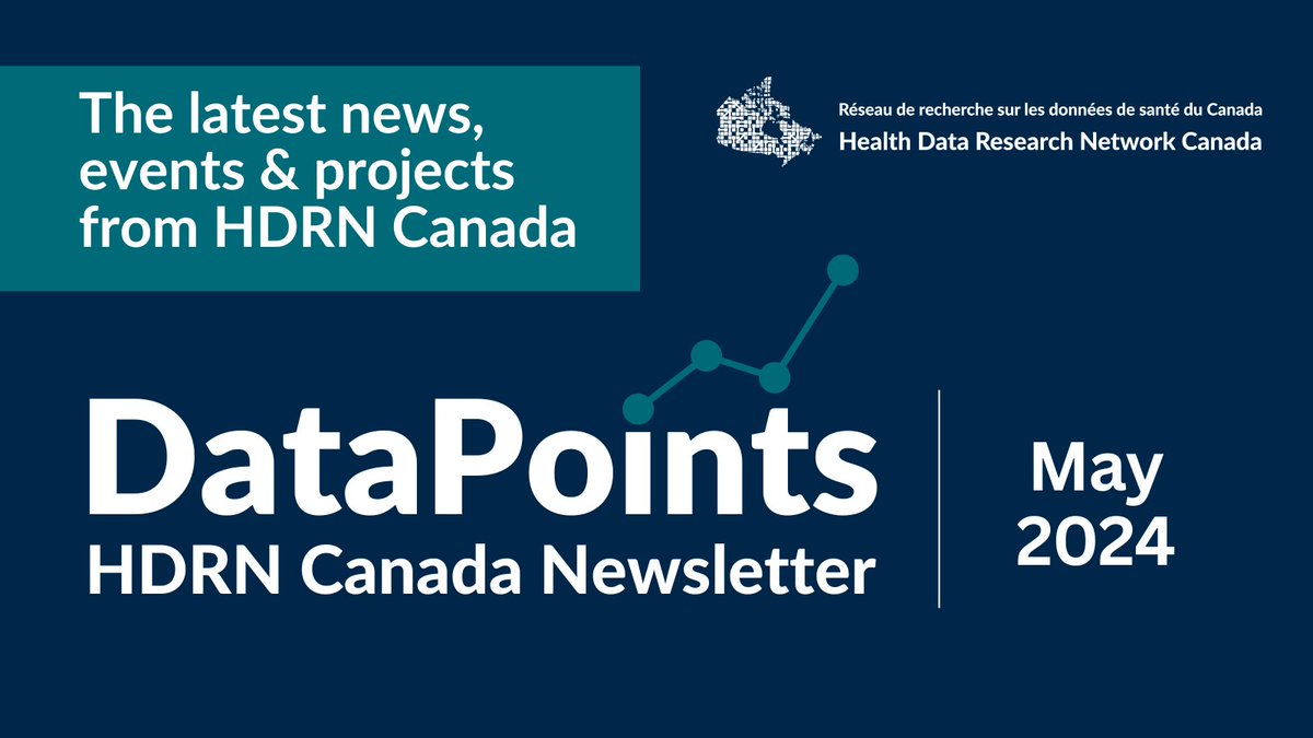 📢 Get all your #HealthData news in the May issue of #DataPoints including: ✨#HealthData4AllOfUs recordings ✨#HDRNCanada at #ICESForum2024 ✨Events from @clsa_elcv, @AbSPORU, @IPDLN And so much more! ➡️ bit.ly/DataPoints_May…