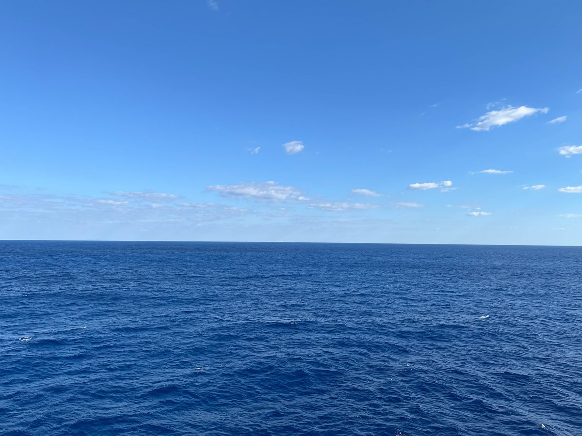 Pic of the day! (Taken Apr 2024) - blues, blues, everywhere! #AtlanticOcean #CaribbeanSea #authoronvacation