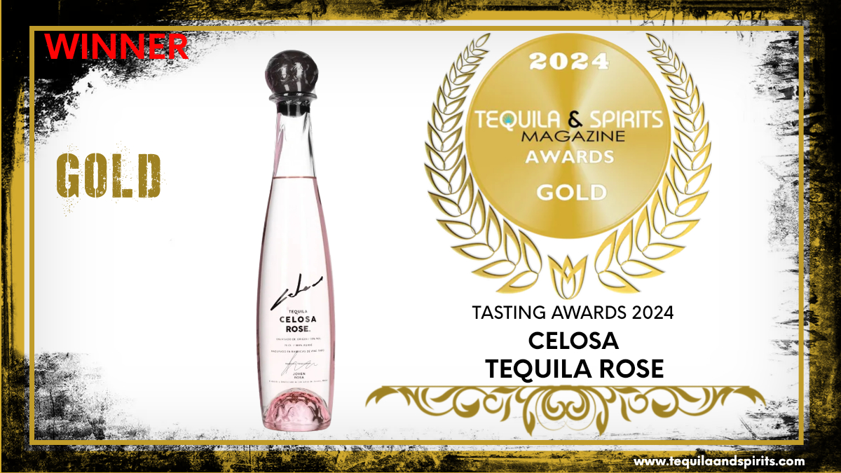 Congratulations! Celosa Tequila Rose - Gold Medal winner at Tequila & Spirits Magazine Tasting Awards 2024. . #TequilaSpirits #Tequila #TequilaRose #PremiumTequila #TequilaTasting #TSMawards2024 #TequilaIndustry