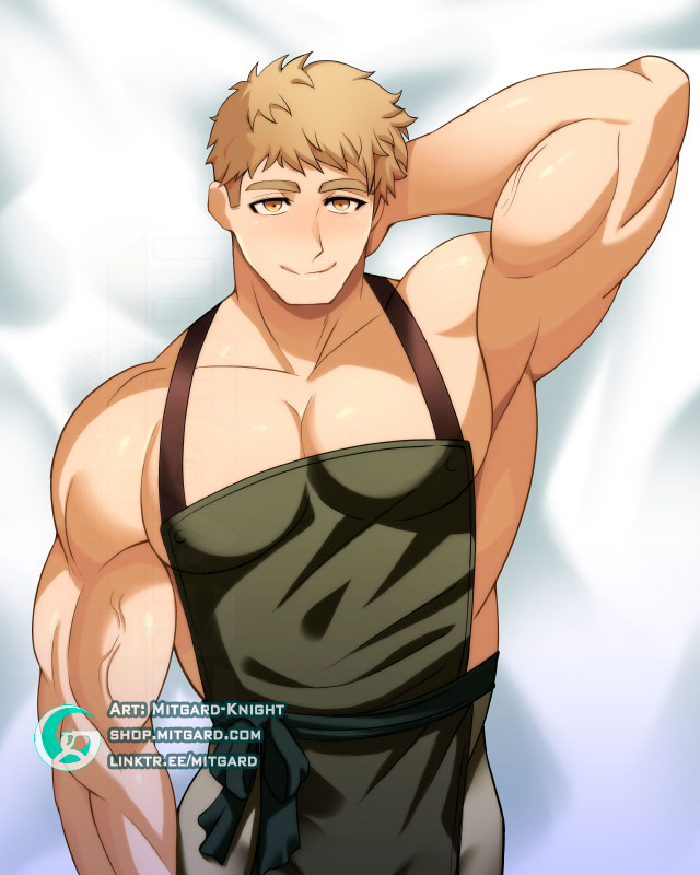 Laios is ready for the cooking sesion ! 🔥🔥🔥🧑‍🍳❤️

#DeliciousinDungeon #dakimakura #bodypillow #fanart #animeart #Husbandomaterial #LaiosTouden #Mitgardknight #Mitgardstore #Laios #2dart #commissionopen