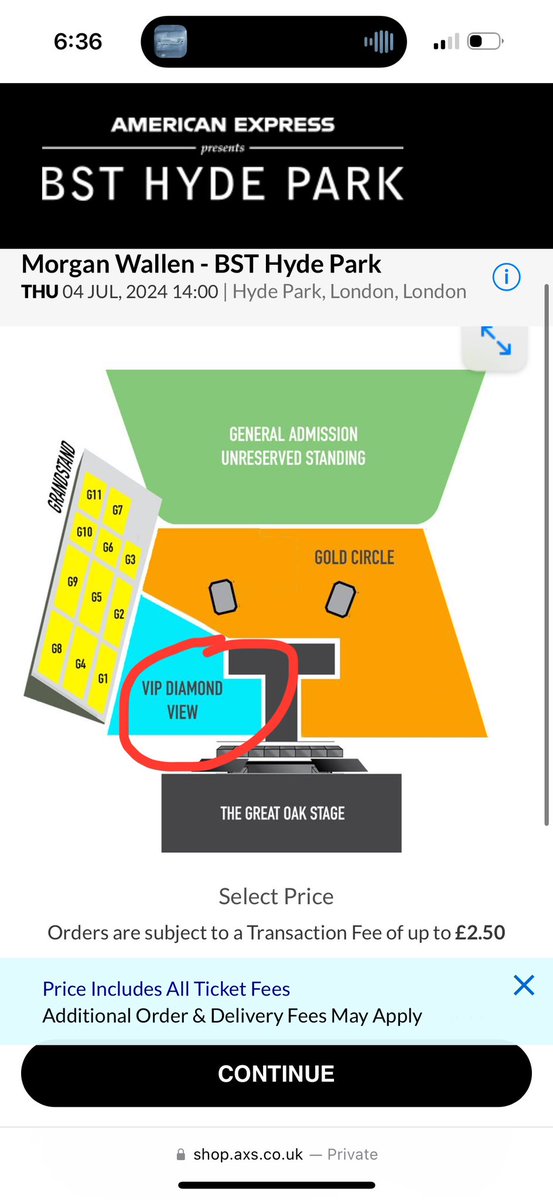 SELLING 🎫🤠

1x VIP DIAMOND EXPERIENCE ticket for
MORGAN WALLEN @ the British Summer Time Festival in London, July 4th.
Current price:  295£
I'm selling for: 220£ 🔥

Dm me if ur interested 🥰
#bst #morganwallen