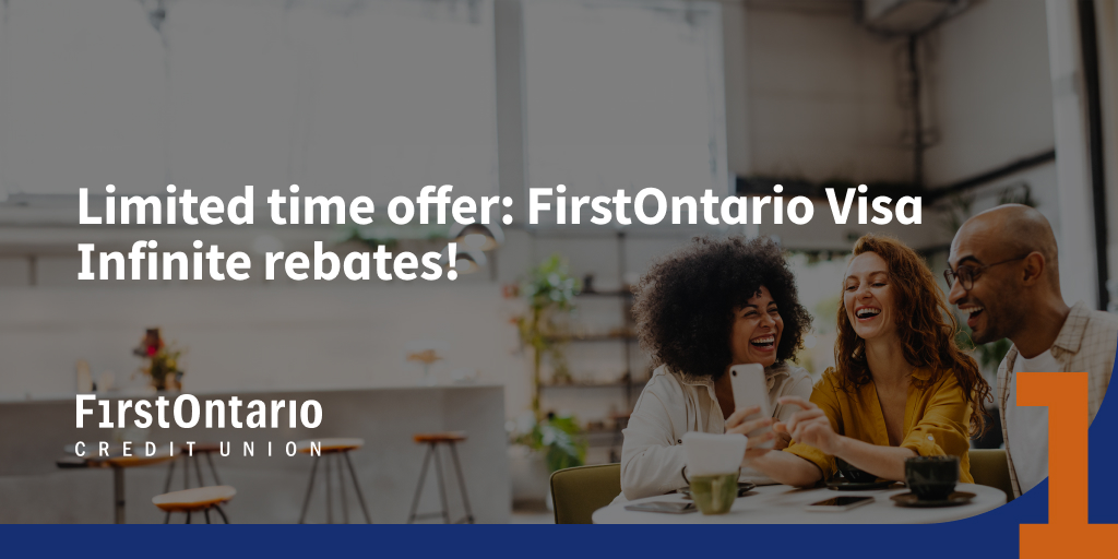 Get rewarded for what matters! Our Visa Infinite and Cash Back Infinite #creditcards offer a $120 first-year annual fee rebate and 5,000 Welcome Points. Don't miss out, apply now: firstontario.com/personal/credi…​ #FirstOntario