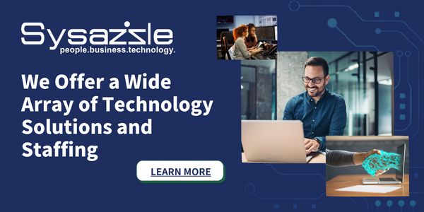 We don't only link clients and consultants to fill open jobs; we develop solution-oriented relationships to exceed your wishes and needs.
sysazzle.com
LinkedIn: bit.ly/3MScdEt
Facebook: bit.ly/42sQZ5J

#healthcarestaffing #itcareers #techstaffing