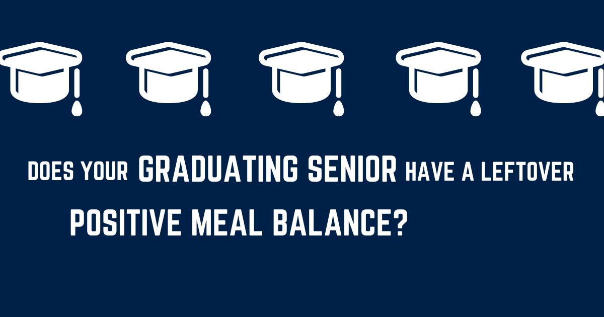 Congratulations <a href="/UHS_UCSD/">UrbandaleHighSchool</a>
Class of 2024! 🎉 Parents, don't forget to check your graduating senior's meal balance and fill out our Refund Request Form to donate, transfer, or refund leftover funds. docs.google.com/forms/d/e/1FAI…